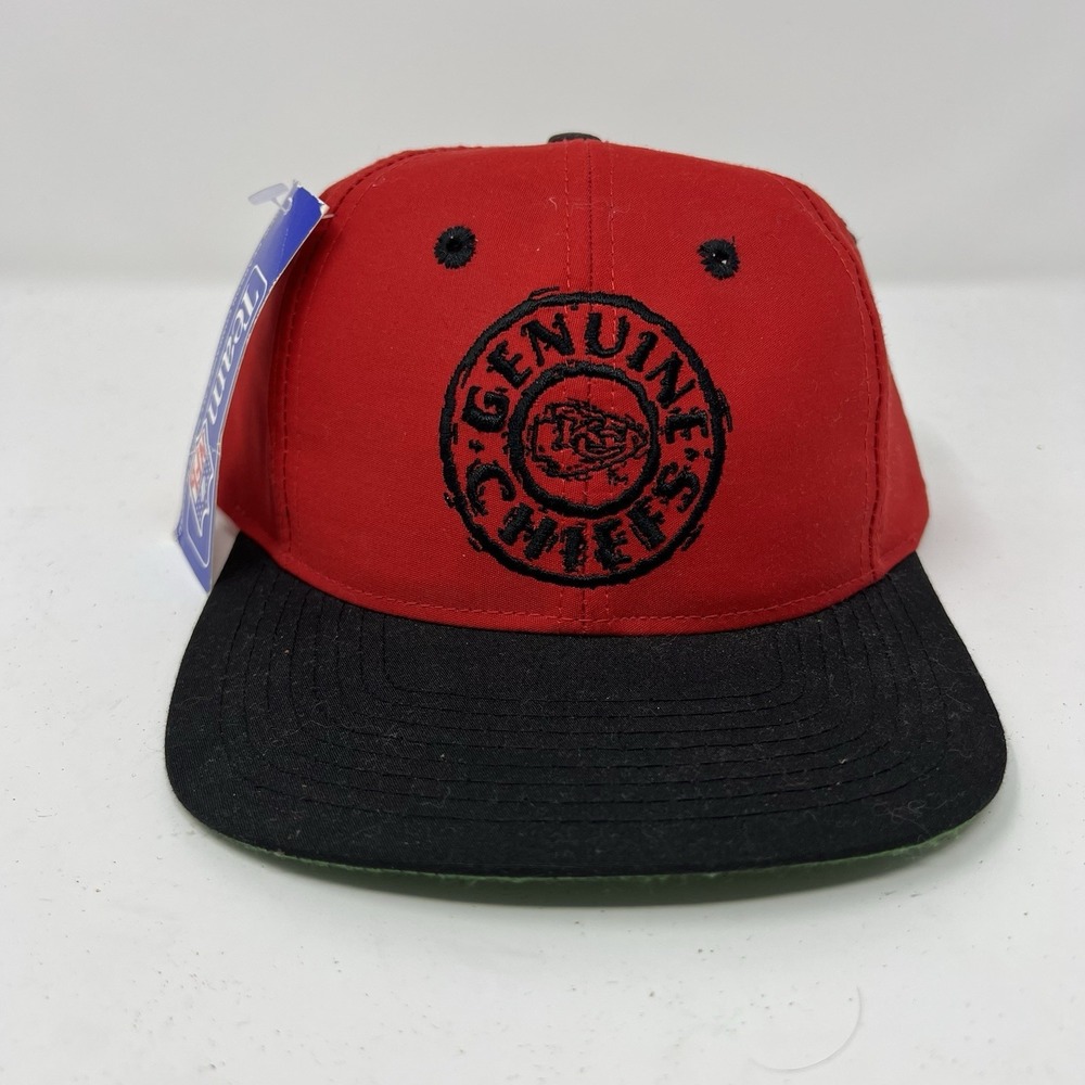 Vintage Kansas City Chiefs Competitor NFL Snapback Hat Football Mahomes 90s NWT